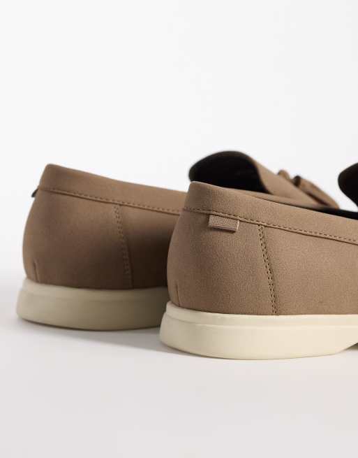ASOS DESIGN - Gråbrune loafers, 3 af 4
