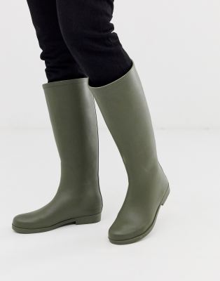 asos rubber boots