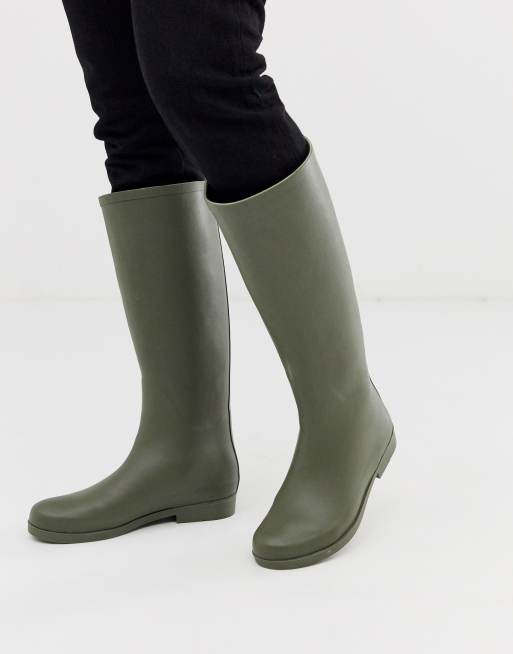 Green shop wellies womens