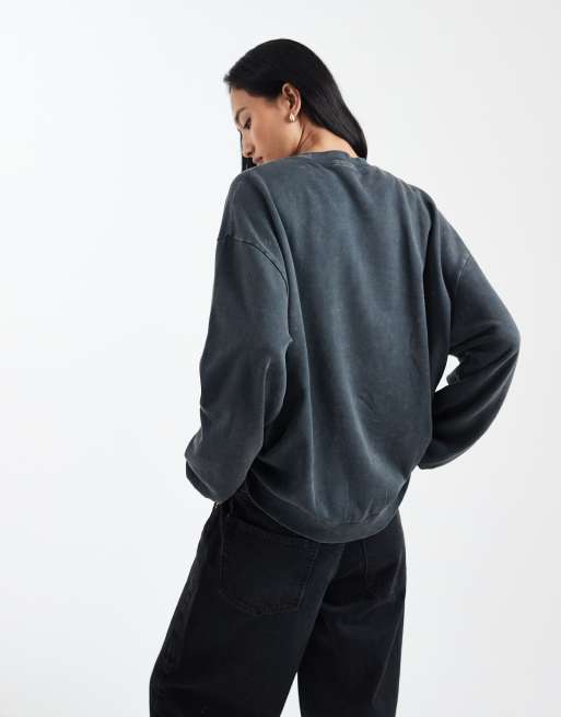 ASOS DESIGN – Grafitowa bluza oversize z grafiką „Copenhagen Studios“, 4 z 4