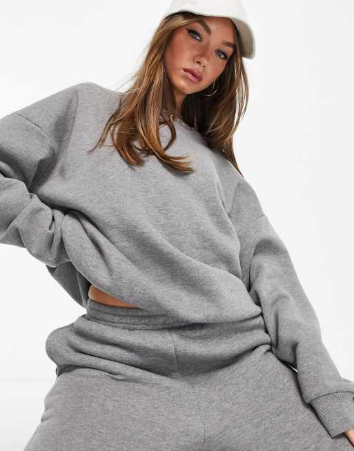 ASOS DESIGN – Grafitowy dres: bluza i joggersy, 3 z 4