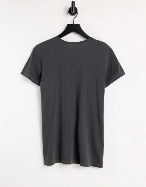 ASOS DESIGN – Grafitowy T-shirt oversize z nadrukiem zespołu Fleetwood Mac, 2 z 4