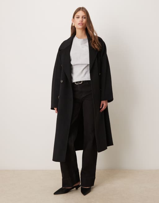 ASOS DESIGN – Gråmelerad topp med långa puffärmar och korsettmidja, 4 av 4