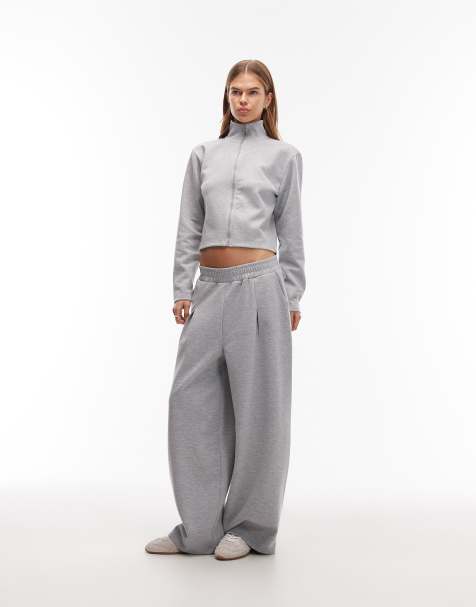 ASOS DESIGN – Gråmelerat set - view 1