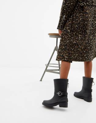 barbour biker wellies