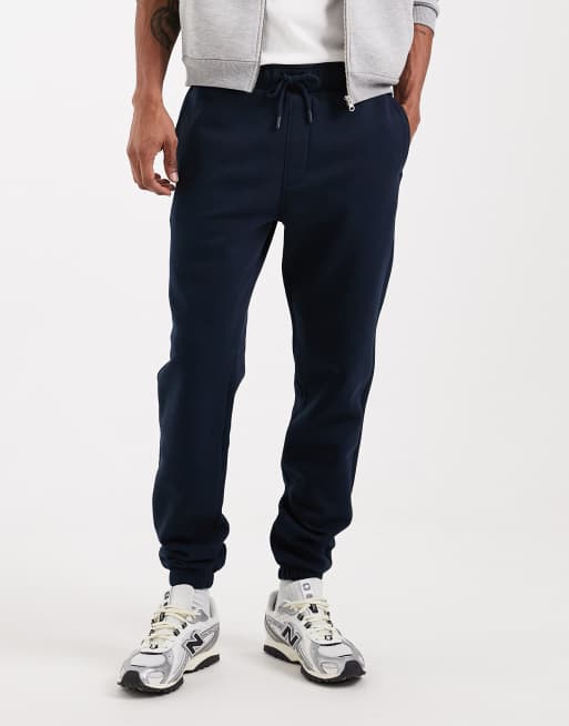 ASOS DESIGN – Granatowe dopasowane joggersy basic, 2 z 5
