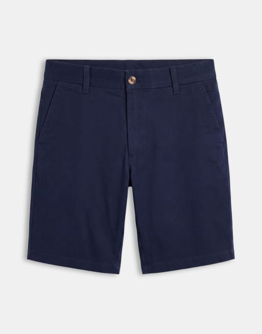 ASOS DESIGN – Granatowe dopasowane szorty chinosy, 6 z 7