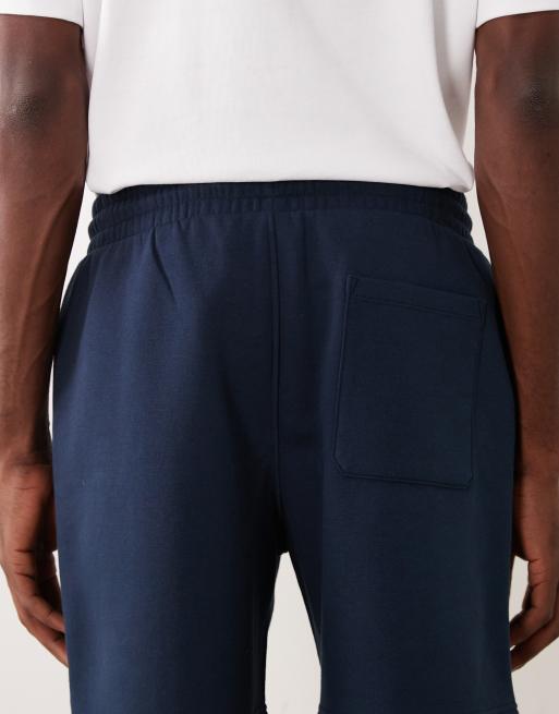 ASOS DESIGN – Granatowe średniej długości szorty basic o kroju oversize, 5 z 5