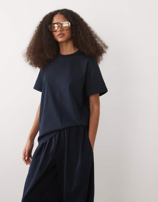 ASOS DESIGN – Kremowy bawełniany zestaw oversize, 3 z 3