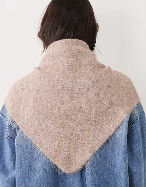 ASOS DESIGN grand triangle en coloris oatmeal, 3 de 3