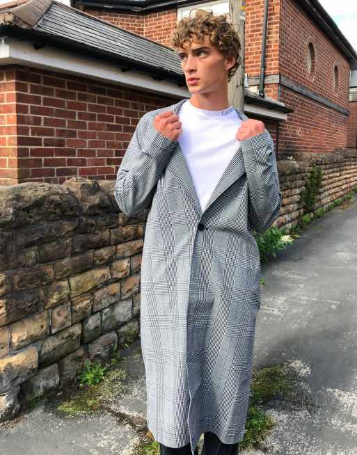 ASOS DESIGN – Grårutig dusterjacka