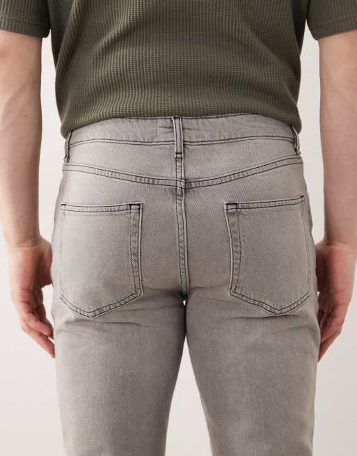 ASOS DESIGN – gråvaskede skinny-jeans, 5 af 5