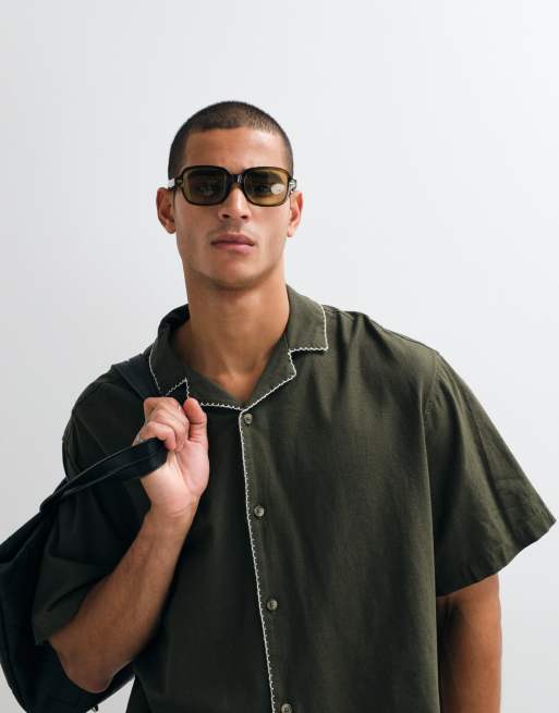 ASOS DESIGN - Grønt sæt med broderi, 3 af 3