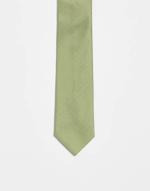 ASOS DESIGN - Grønt satinslips, 3 af 3