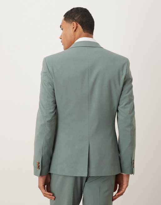 ASOS DESIGN – Grön kavaj med extra smal passform, del av kostym, 5 av 5