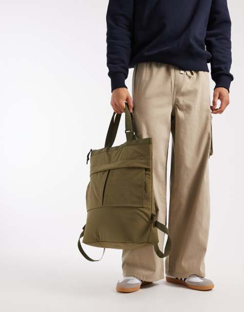 ASOS DESIGN – Grön ryggsäck i ripstop - view 1