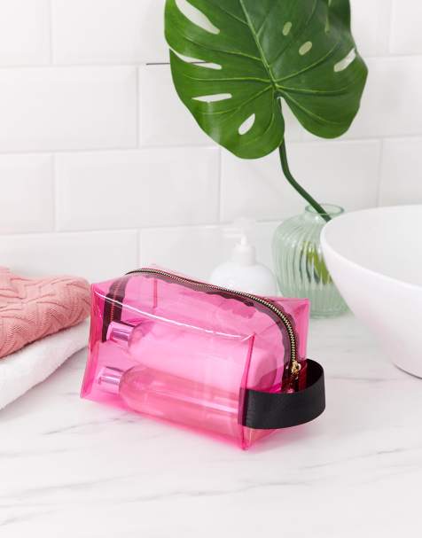 ASOS DESIGN - Grote toilettas van kunststof