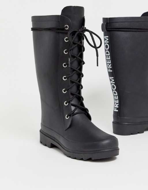 chooka lace up rain boots