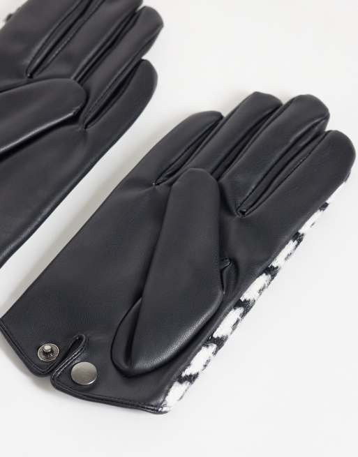 ASOS DESIGN guantes cortos de pata de gallo, 3 de 3