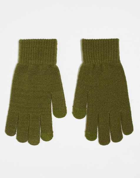 ASOS DESIGN - Guanti touchscreen kaki - view 1