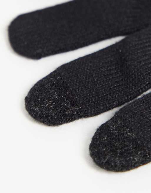 ASOS DESIGN - Guanti touchscreen neri, 3 di 4