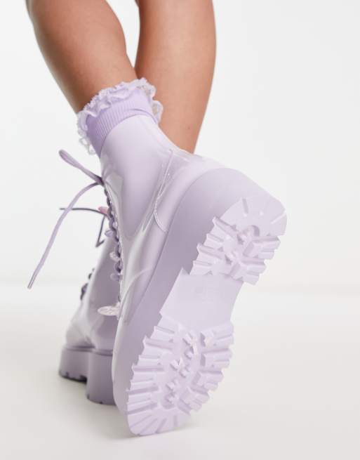 Lilac wellies cheap