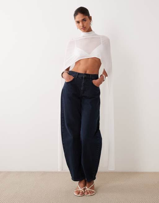 ASOS DESIGN - Gulvlang cremehvid kappetop, 2 af 4