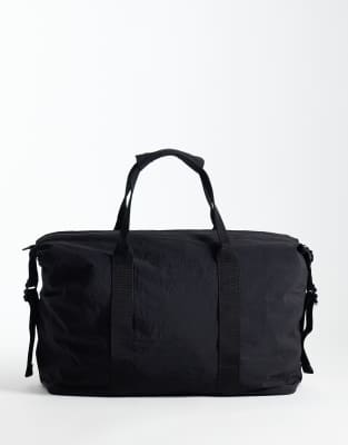 Asos Design Gym Holdall Bag In Black