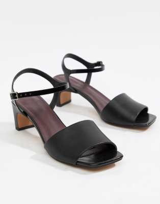 asos low block heel
