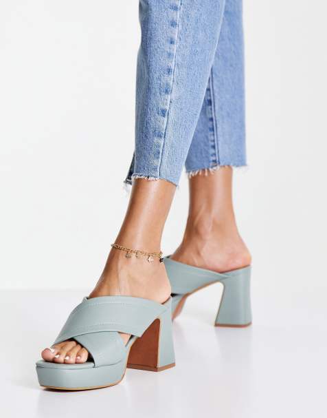 Mules Pour Femmes Mules Plates Et A Talon Asos