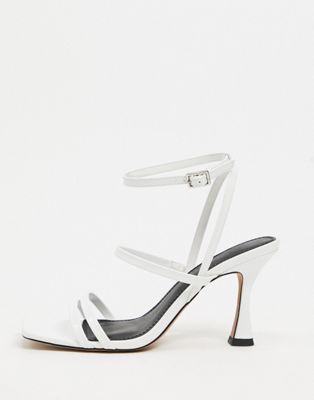 asos white heels