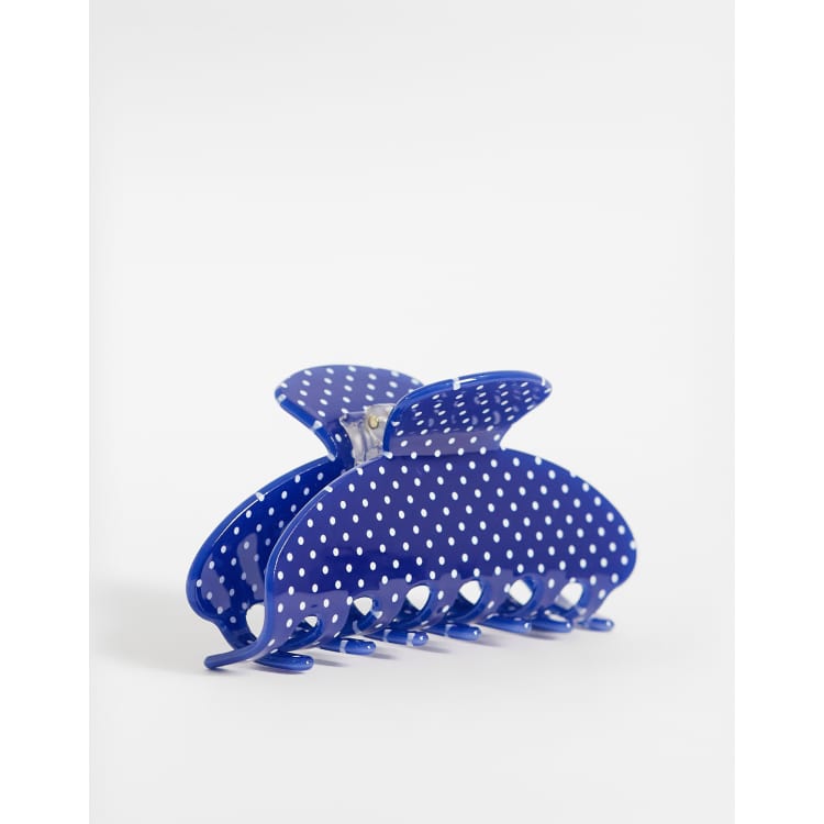 ASOS DESIGN hair claw clip with polka dot design | ASOS display picture 3