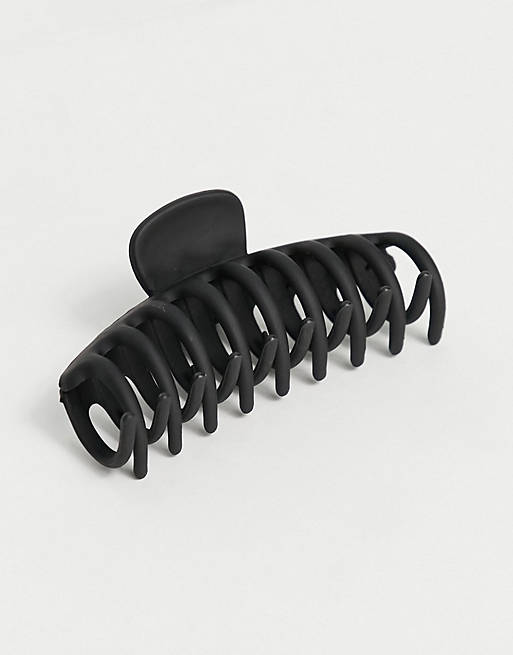 ASOS DESIGN hair clip claw in black | ASOS