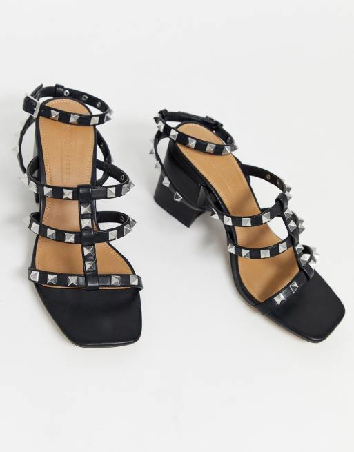 Asos hot sale studded heels