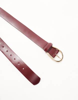 ASOS DESIGN HALF MOON WAIST AND HIP JEANS BELT 