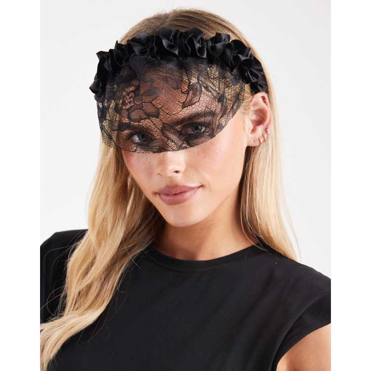ASOS DESIGN Halloween headband with lace detail veil | ASOS display picture 3
