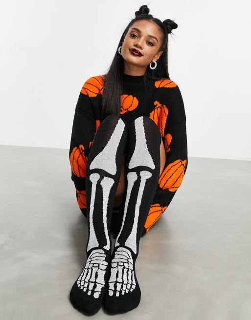 asos skeleton dress