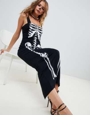 asos skeleton dress