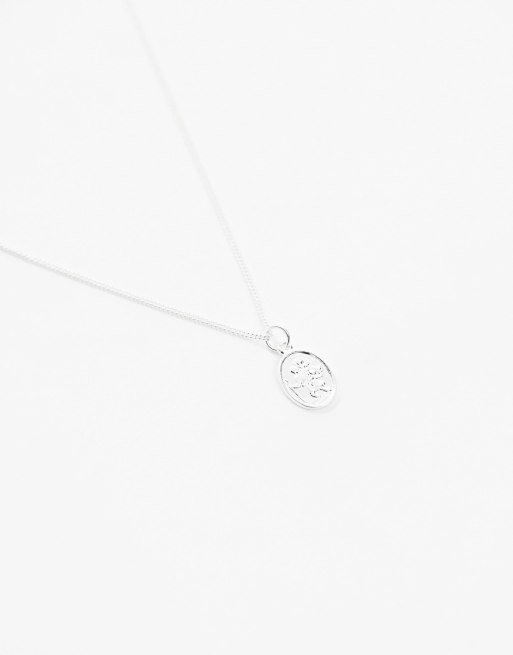 ASOS DESIGN - Halskæde med Skt. Kristoffer-vedhæng i sterlingsølv, 2 af 4