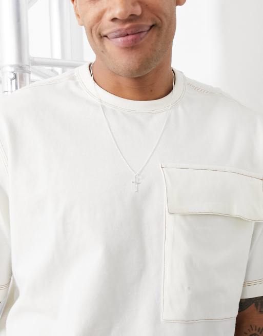 ASOS DESIGN – Halskette aus Sterlingsilber mit Kreuzanhänger, 3 von 4