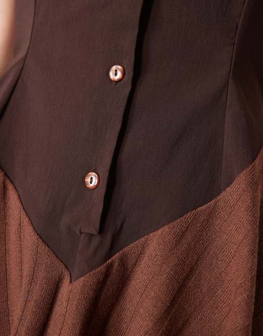 eowyn brown dress The Lord of the Rings Eowyn Women Brown Dress Cosplay Costume Outfit H   TrendsinCosplay
