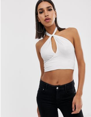 asos halter neck top