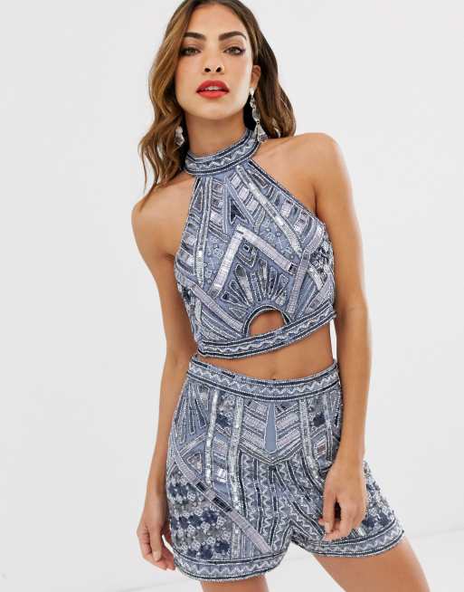 Asos halter sale neck top