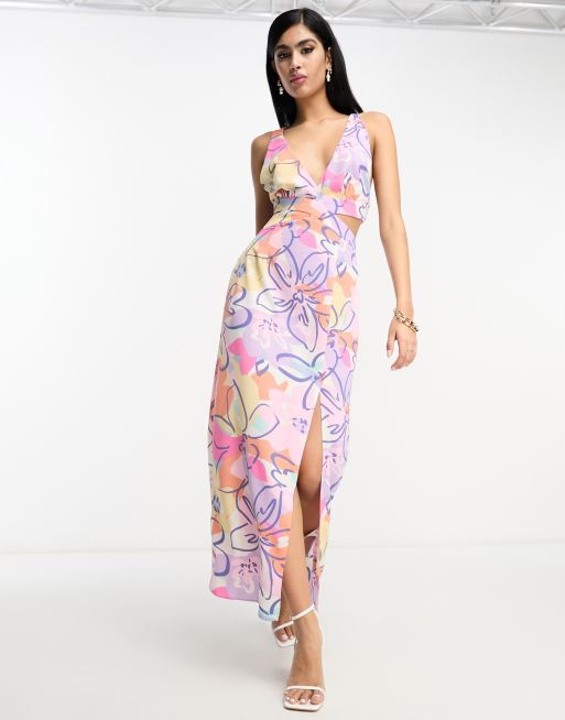 Asos multicolor dress 2025