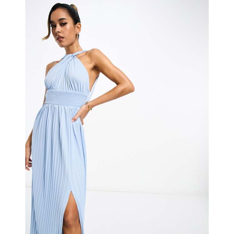 Light blue clearance grecian dress