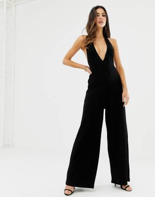 asos halter neck jumpsuit
