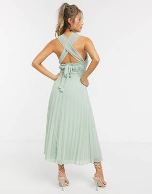 asos turquoise dress