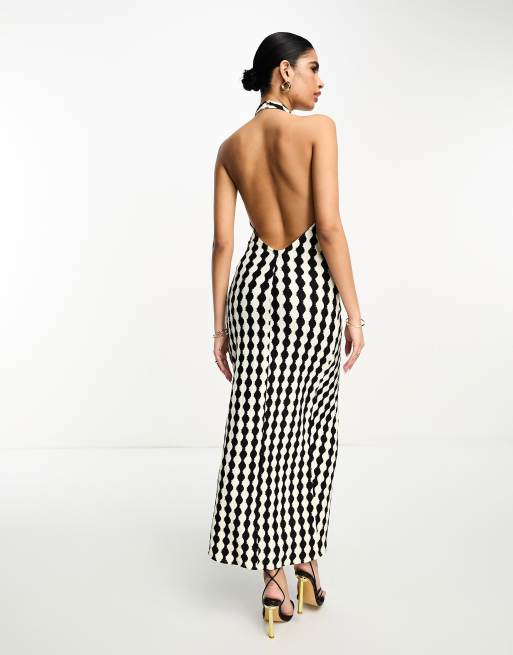 Asos clearance monochrome dress