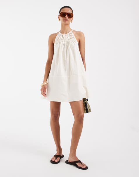 halter top mother of the bride dresses Tea-Length Sleeveless Halter Mother of the Bride Dress with Bowknot