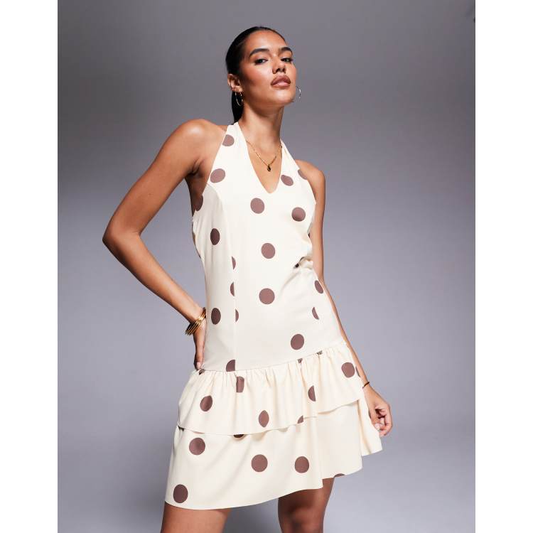 【タグ付新品】RUFFLE SHOULDER DOTSDRESS 81BYt7gFhuL._UY350_.jpg